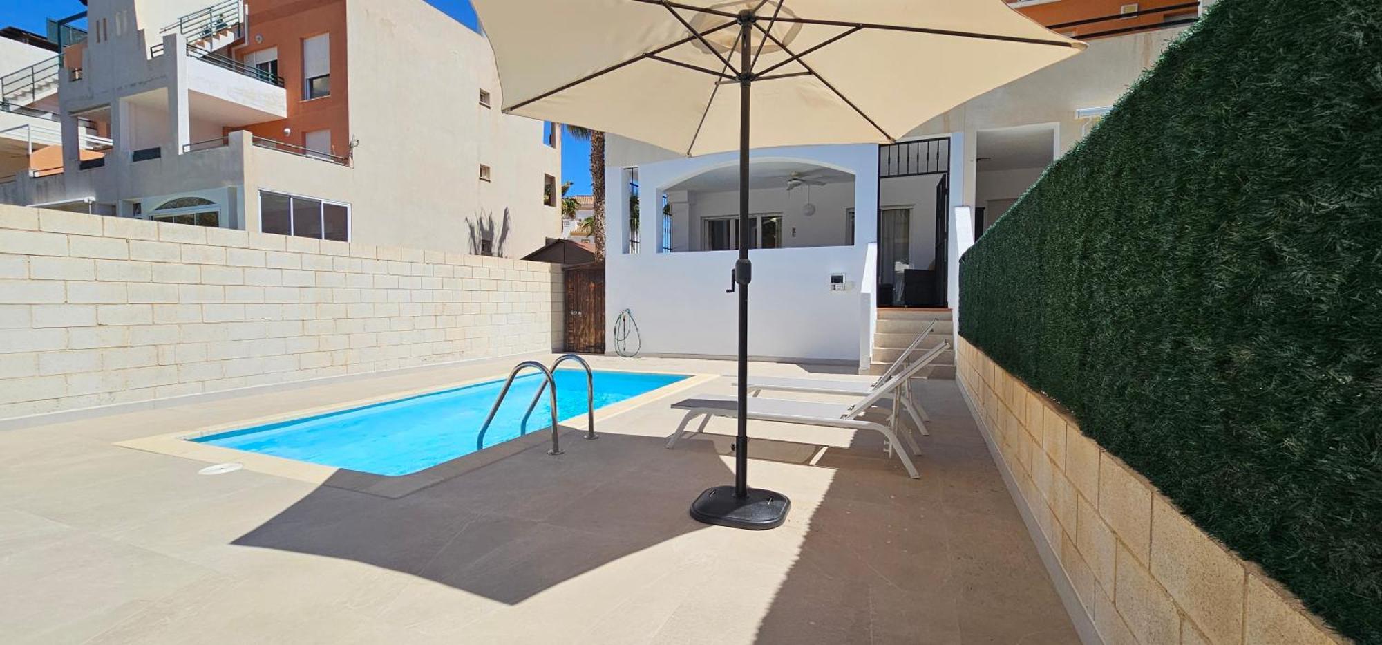 Homes Of Spain, Apartamentos Paraiso Vera Playa, Fatu Hiva, Bajo A Con Piscina Privada En Jardin Privado, Primera Linea De Playa, Wifi Exterior foto