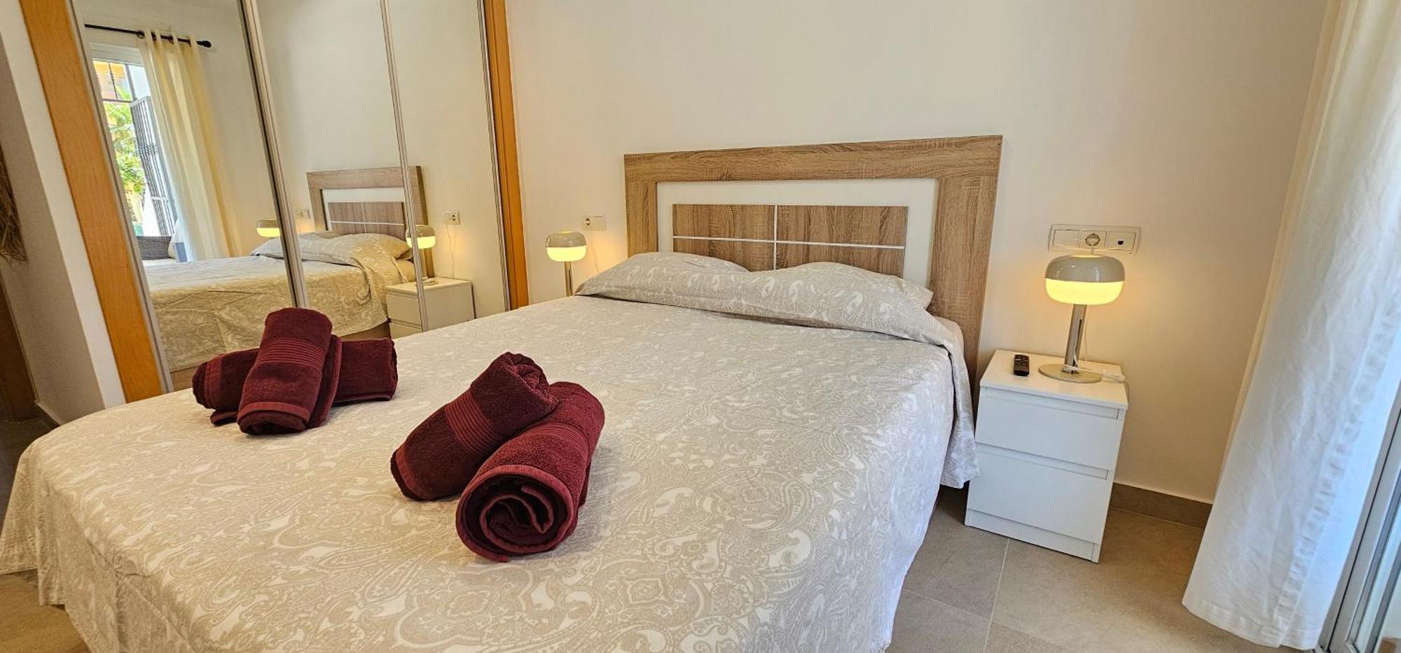 Homes Of Spain, Apartamentos Paraiso Vera Playa, Fatu Hiva, Bajo A Con Piscina Privada En Jardin Privado, Primera Linea De Playa, Wifi Exterior foto