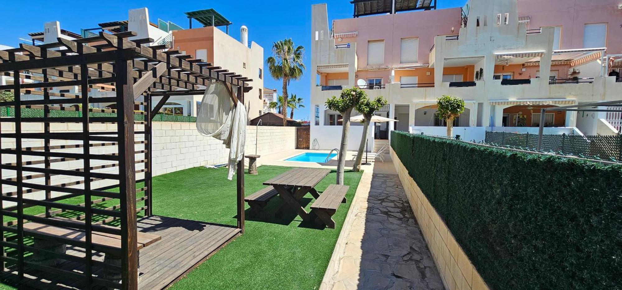 Homes Of Spain, Apartamentos Paraiso Vera Playa, Fatu Hiva, Bajo A Con Piscina Privada En Jardin Privado, Primera Linea De Playa, Wifi Exterior foto