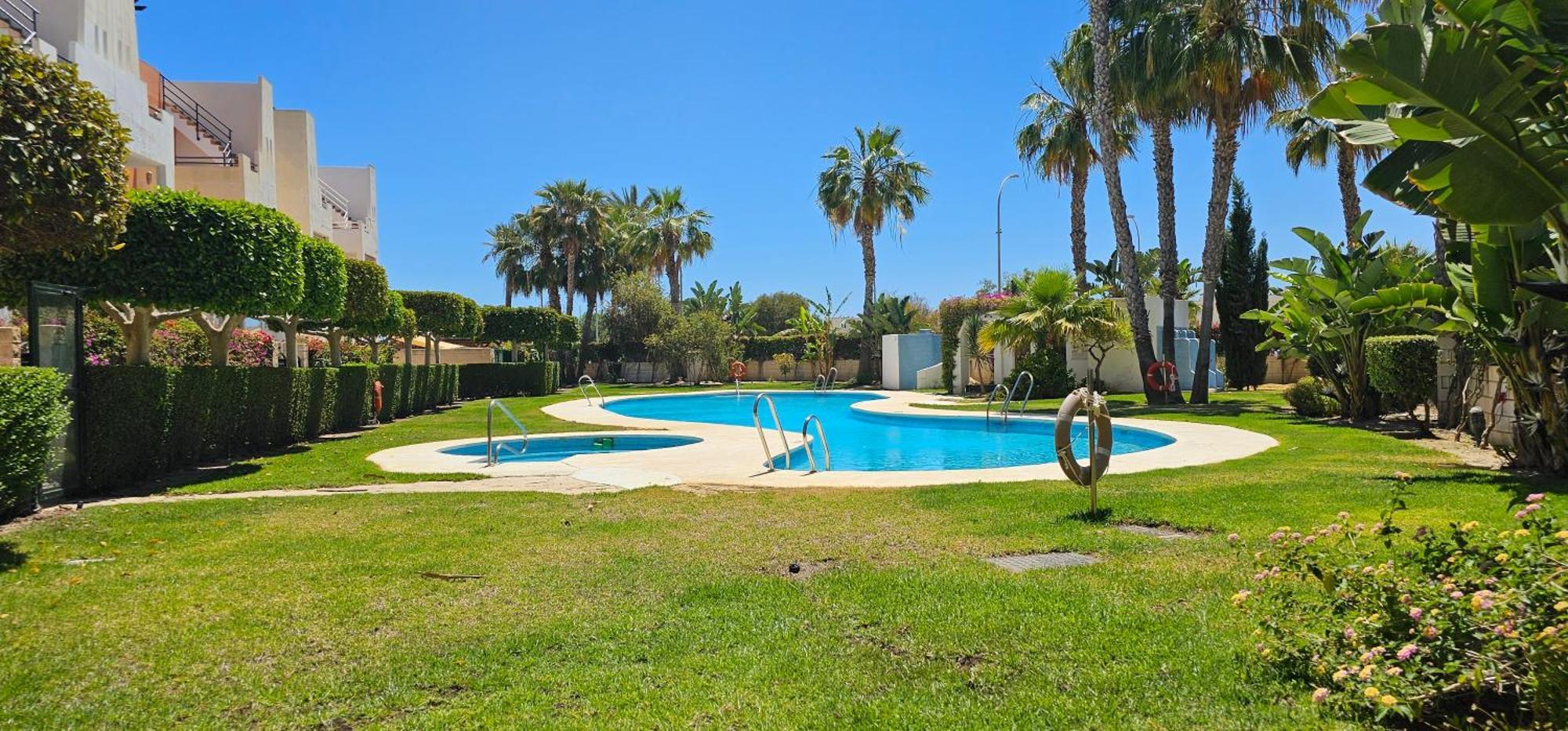 Homes Of Spain, Apartamentos Paraiso Vera Playa, Fatu Hiva, Bajo A Con Piscina Privada En Jardin Privado, Primera Linea De Playa, Wifi Exterior foto