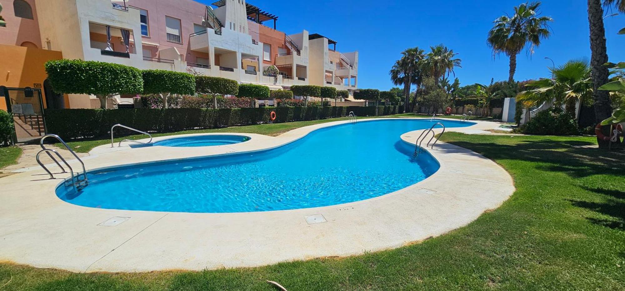 Homes Of Spain, Apartamentos Paraiso Vera Playa, Fatu Hiva, Bajo A Con Piscina Privada En Jardin Privado, Primera Linea De Playa, Wifi Exterior foto