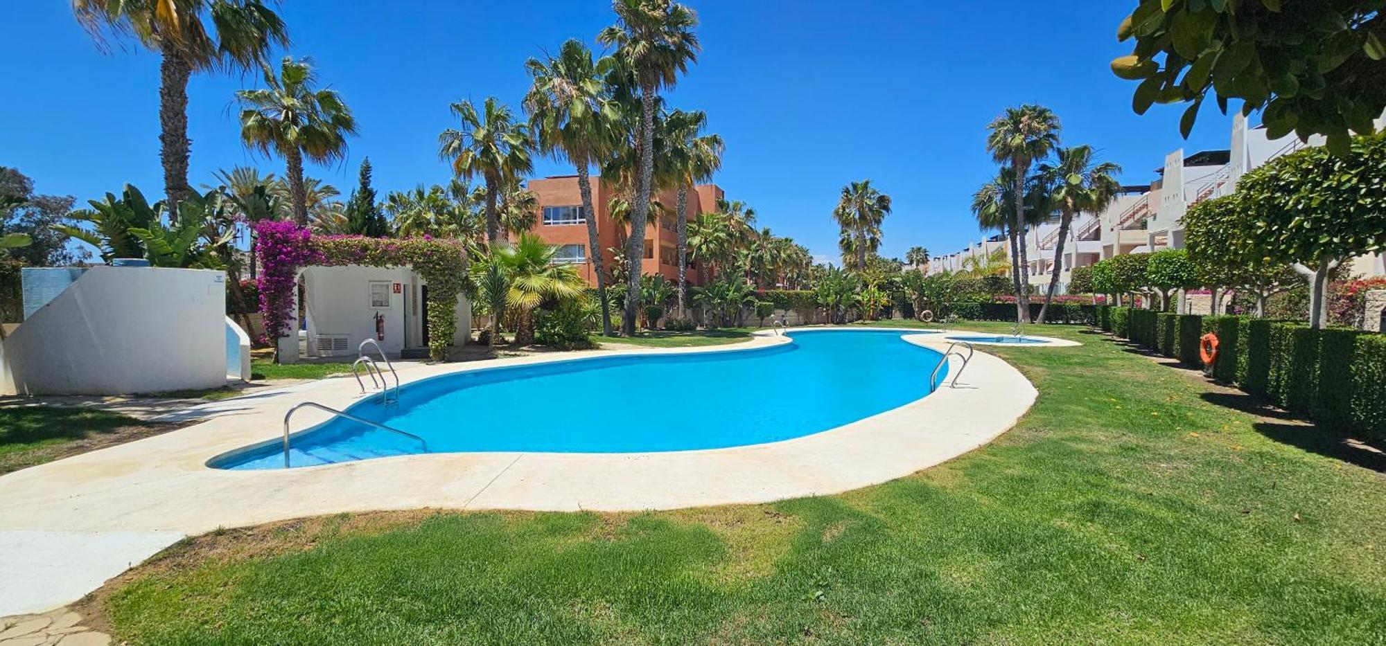 Homes Of Spain, Apartamentos Paraiso Vera Playa, Fatu Hiva, Bajo A Con Piscina Privada En Jardin Privado, Primera Linea De Playa, Wifi Exterior foto