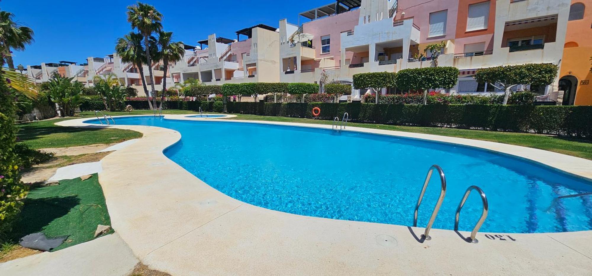 Homes Of Spain, Apartamentos Paraiso Vera Playa, Fatu Hiva, Bajo A Con Piscina Privada En Jardin Privado, Primera Linea De Playa, Wifi Exterior foto